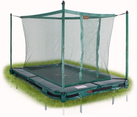 Trampoline Avyna Pro-Line Inground+Safety Net  275 x 190 Groen