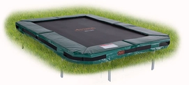 Trampoline Avyna Pro-Line Inground Rectangular 300 x 225 Groen