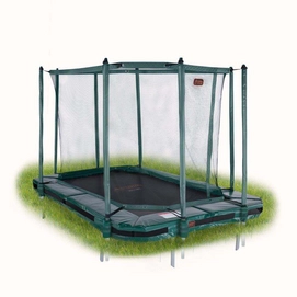 Trampoline Avyna Pro-Line Inground 238+Safety Net 380 x 255 Groen