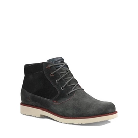 Teva Durban Veloursleder Grau