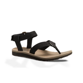 Teva Women Original Sandal Leather Diamond Zwart
