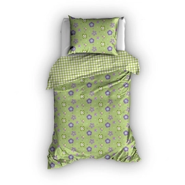 Parure de Lit Romanette Ledikant Boukje Vert Coton