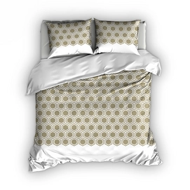 Dekbedovertrek Romanette Penta Beige Katoen