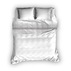 Dekbedovertrek Italian Home Collection Salzburg Silver Katoen