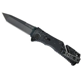 Vouwmes SOG Trident TF-7 Tanto Zwart