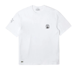 T-Shirt Lacoste Homme TH8047 White-S