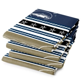 Theedoeken DDDDD Captain Blauw (set van 6)
