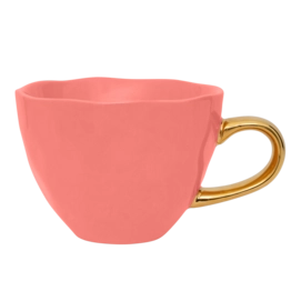 Thee- en Koffiekop Urban Nature Culture Good Morning Cappuccino/Tea Burnt Coral 350 ml