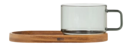 Theeglas AdHoc Impact Incl. Coaster 300 ml