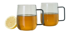 Theeglas AdHoc Yuna Grey 560 ml (Set van 2)