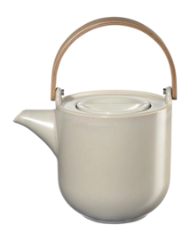 Theepot ASA Selection Coppa Tofu With Light Wooden Handle Nude 1 L