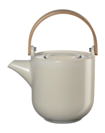 Theepot ASA Selection Coppa Tofu With Light Wooden Handle Nude 600 ml