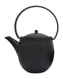 Bredemeijer Cast Iron Teapot Xinjiang 1 liter Black | Gietijzeren