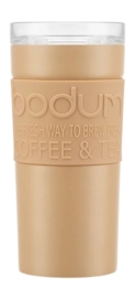 Thermosbeker Bodum Travel Mug Vacuüm Gepoedercoat RVS Iced Vanille Latte 350 ml