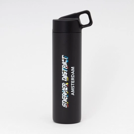 Thermosflasche MiiR Sneaker District Straw Bottle Black 591ml