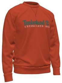 Trui Timberland Men OA Linear Crew Spicy Orange