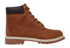 Boots Timberland Junior 6 inch Premium Boot Rust Nubuck with Honey-Schoenmaat 35,5