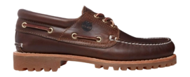 Chaussures Bateau Timberland Men's Heritage 3 Eye Lug Brown Brown-Taille 41