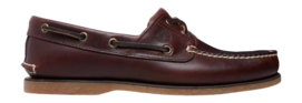 Chaussure Bateau Timberland Mens Classic Boat 2 Eye Rootbeer Brown-Taille 44,5