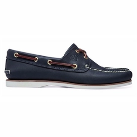 Boat Shoes Timberland Men Classic Boat 2 Eye Navy Smooth