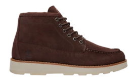 Timberland Men Britton Mills Mid Lace Up Chukka Boot Dark Brown Suede