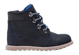 Timberland Toddler Pokey Pine 6-Inch Side-Zip Navy Full Grain Black Iris