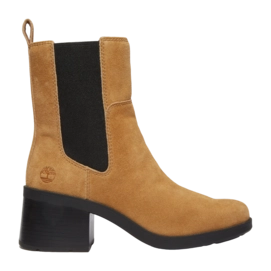 Timberland Women Bellevaux Mid Chelsea Boot Medium Brown Suede