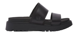 Timberland Women Clairemont Way Slide Black Full Grain