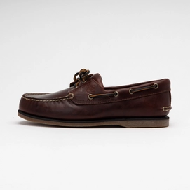 Boat Shoes Timberland Men Classic Boat 2 Eye Rootbeer Brown