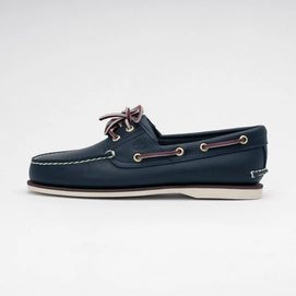 Boat Shoes Timberland Women Classic Boat Amherst 2 Eye Boat Shoe Blue