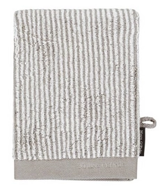 Gant de Toilette Marc O'Polo Timeless Tone Stripe Oatmeal White