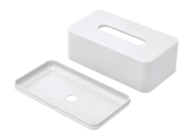Tissue Box Zone Denmark Ume White 25.6 x 14 x 10.7 cm | Etrias Brands