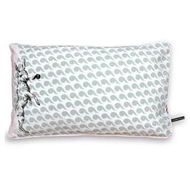 Sierkussen Tinne+Mia Rabbit Celedon/Black (30 x 50 cm)