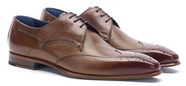 Anzugschuhe Greve Pisa Tobacco Red