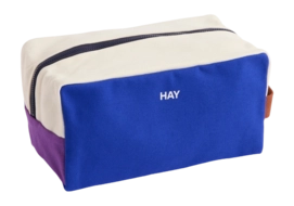 Toilettas HAY Multi Wash Bag Medium Electric Blue Multi