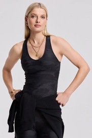 Top Deblon Women Day Camo Black