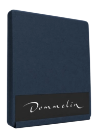 Drap-housse Surmatelas Dommelin 5-9 cm Bleu Nuit (Satin 300TC)