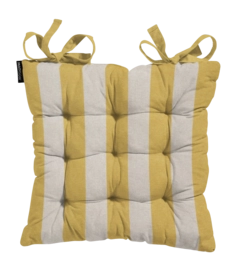 Coussin de Chaise Toscane Madison Amora Mustard (46x 46 cm)