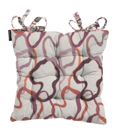 Coussin de Chaise Toscane Madison Blaze Purple (46x 46 cm)