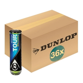 Tennis Balls Dunlop Tour Brilliance 4-Tin (Box 36x4)