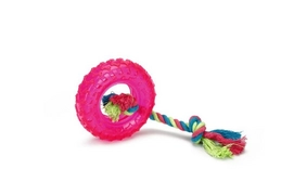 Hondenspeelgoed Beeztees Autowiel Roze
