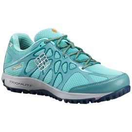 Trailrunning Schuhe Columbia Conspiracy Titanium Outdry Aquarium Lux Damen
