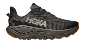 Trailrunning schoen HOKA Men Challenger 8 GTX Asphalt Grey / Varsity Yellow
