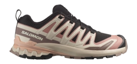 Trailrunning Schoen Salomon Women XA Pro 3D V9 Black / Burlwood / Mahogany Rose