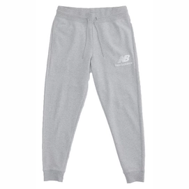 Tracksuit Bottoms New Balance Men Essentials Stacked Logo Sweatpants Athletic Grey