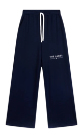 Trainingsbroek Alix The Label Women Wide Leg Scuba Pants Navy