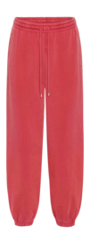 Pantalon de Survêtement Colorful Standard Unisex Organic Relaxed Sweatpants Faded Red