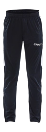 Trainingsbroek Craft Kids Progress Black/White Slim Fit