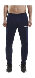 Trainingsbroek Craft Men Progress Pant Navy Slim Fit