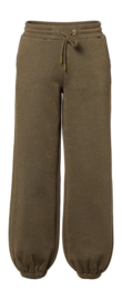 Trainingsbroek Goldbergh Women Glimpse Sweatpant Dark Olive Lurex Melange
